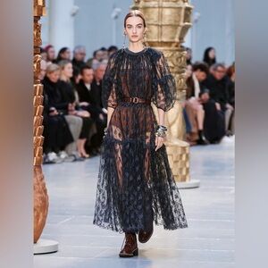 New Chloe Belt Brown ‘Franckie’ Large Runway